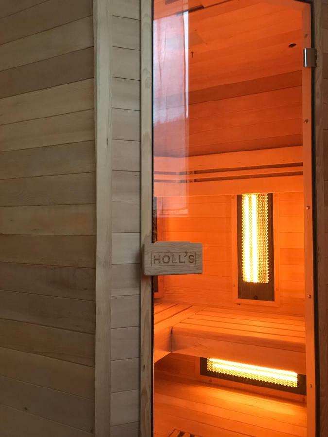 Estive Des Angelettes Piscine Chauffee Sauna Saint-Ferréol-Trente Dış mekan fotoğraf